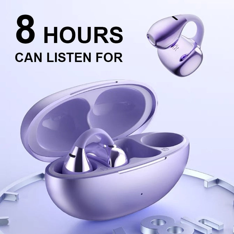 🎧Ypatingai lengvos Bluetooth ausinės su ausų segtuku-LT