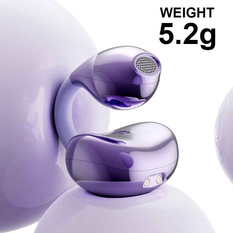 🎧Ypatingai lengvos Bluetooth ausinės su ausų segtuku-LT