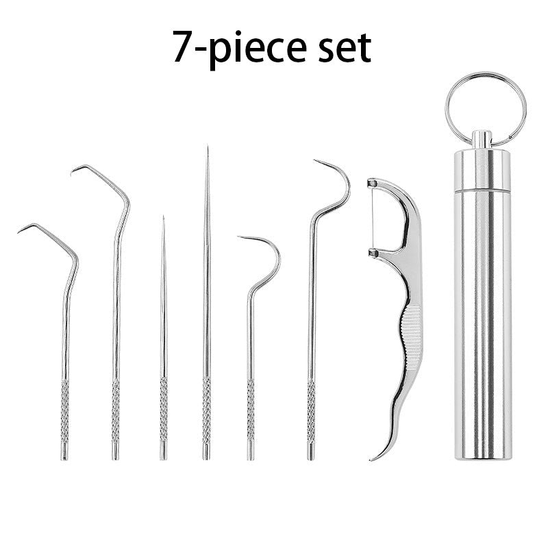 🦷Komplet zobotrebcev iz nerjavečega jekla-SI