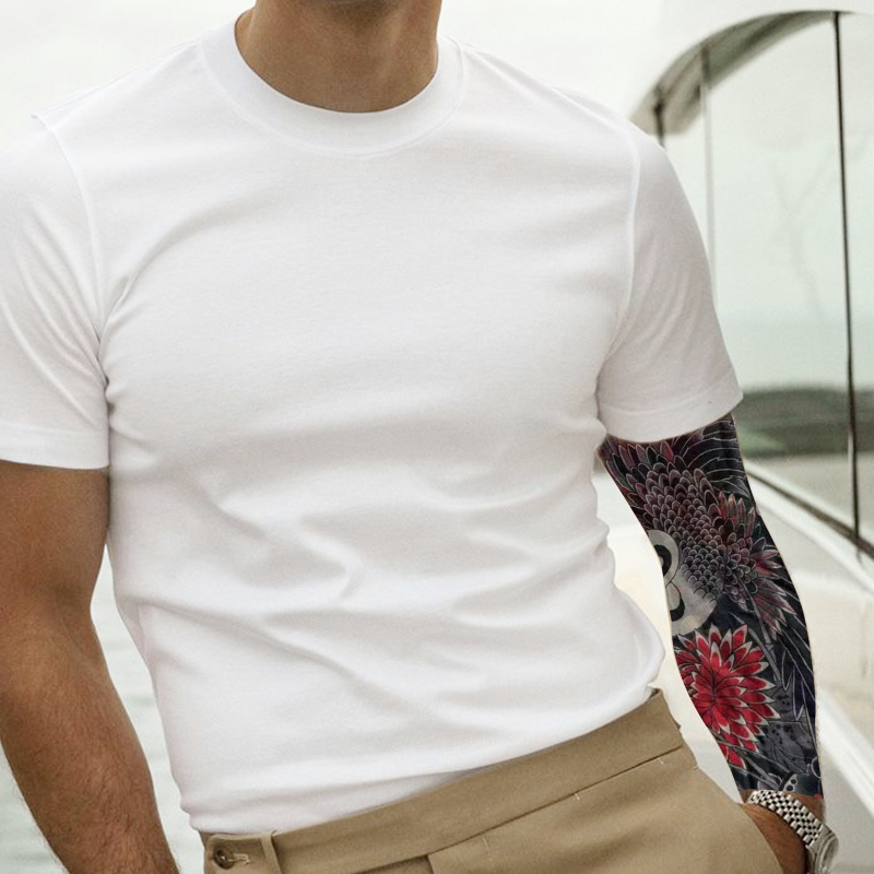 🔥Nauja tendencija ❤️‍🔥 Itin plonos tatuiruotės rašto rankovės nuo saulės-LT