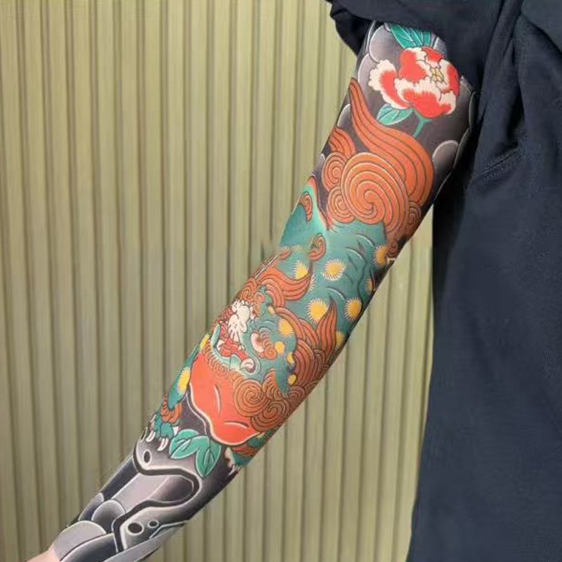 🔥Nauja tendencija ❤️‍🔥 Itin plonos tatuiruotės rašto rankovės nuo saulės-LT