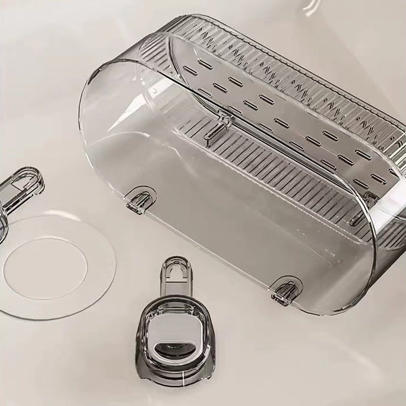 Revolucionarni stenski organizator s priseski – Popoln red v kuhinji in kopalnici! 🏠✨-SI