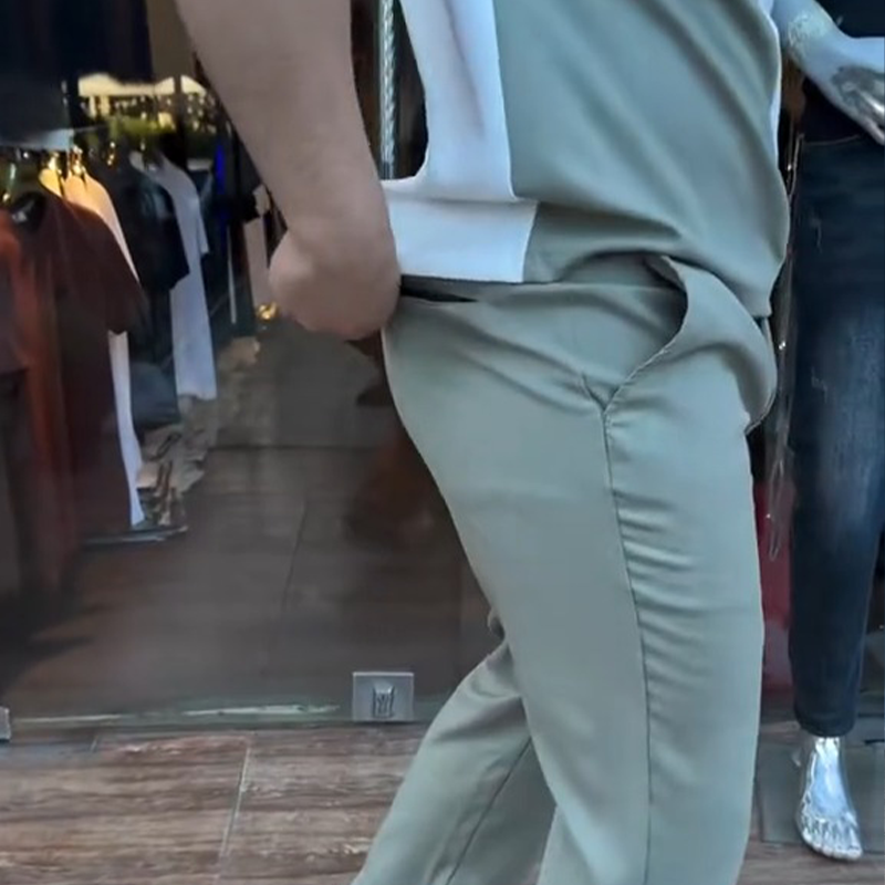 🔥 Trendi tega poletja! 💁‍♀️ Moški komplet majice in hlač za vsakdanje življenje-SI