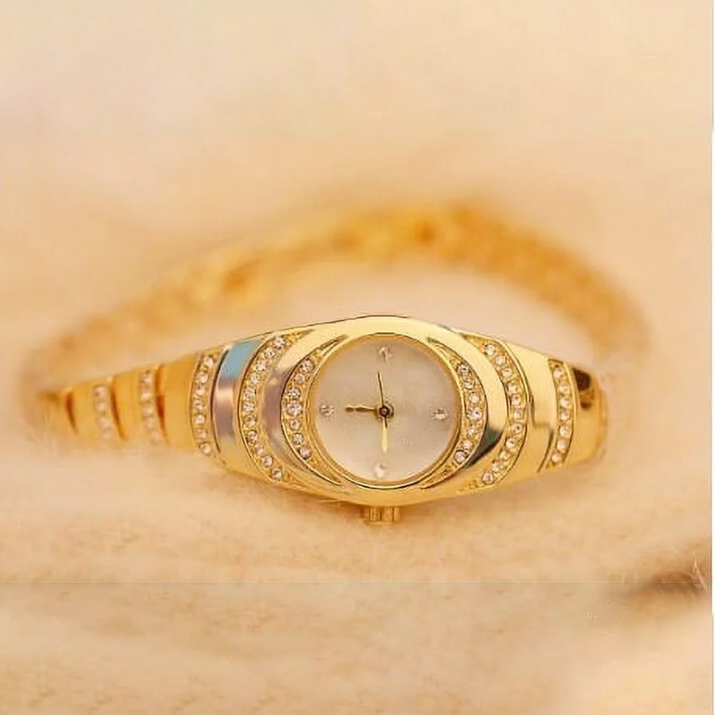 💎Ženska ura s kristalno zapestnico⌚-SI