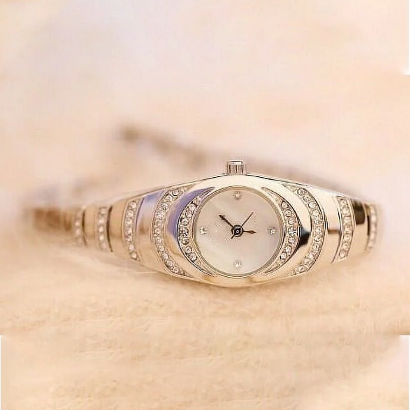 💎Ženska ura s kristalno zapestnico⌚-SI