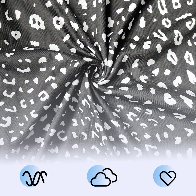 Moteriškos vintažinio stiliaus margintos medvilninės suknelės-LT