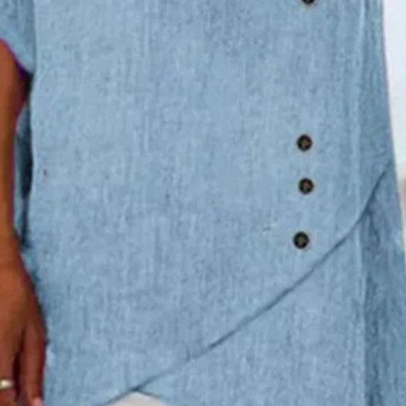 ✨Nov ženski romantično šik ohlapen top z V-izrezom-SI