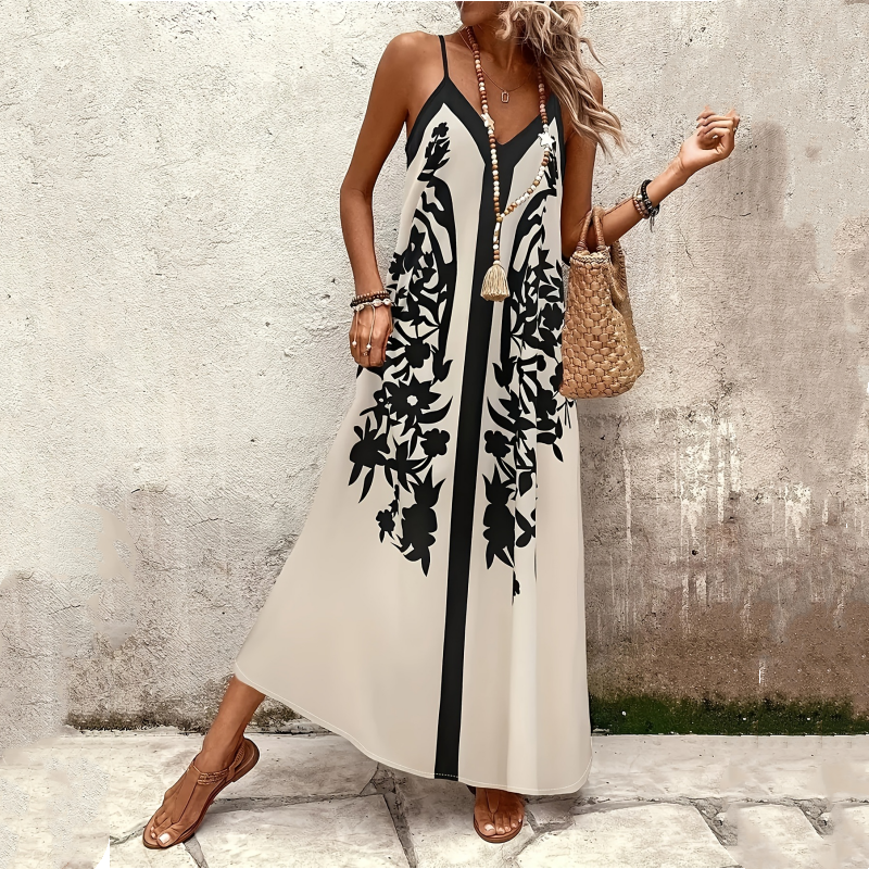 💃Ilgos moteriškos suknelės su petnešėlėmis-LT