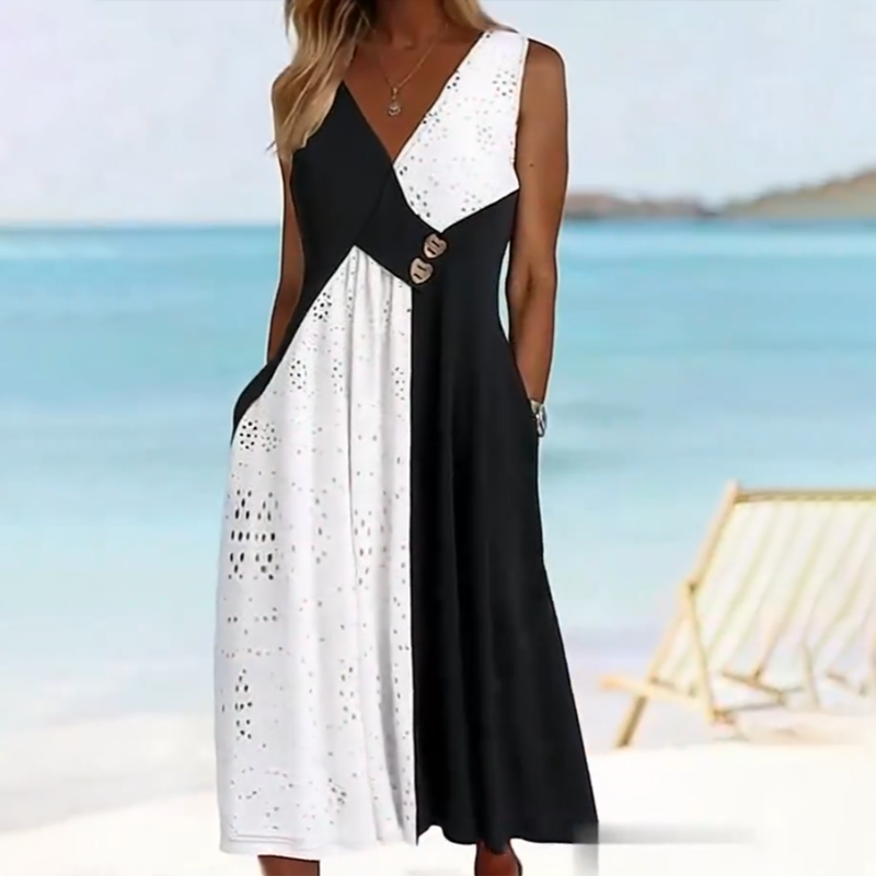 👗 Elegantiški moteriški drabužiai, modernus lopų raštas - LT