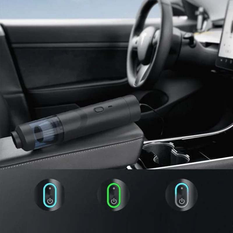 🥇Nešiojamas automobilinis dulkių siurblys su didele siurbimo galia🌪️-LT