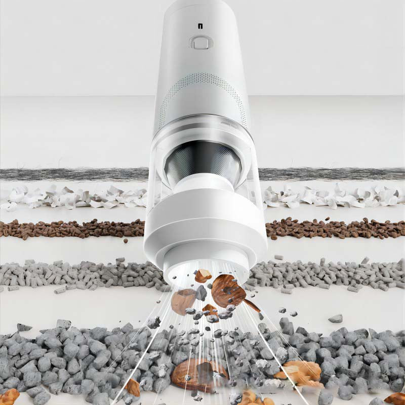 🥇Nešiojamas automobilinis dulkių siurblys su didele siurbimo galia🌪️-LT