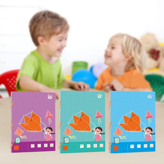 👶✨Βιβλίο εκμάθησης γεωμετρίας 3D-GR