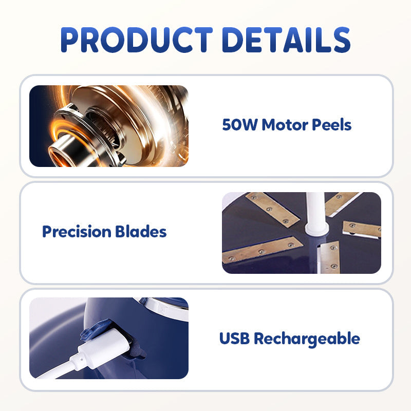 🍊 Prenosni avtomatski električni lupilec sadja-SI