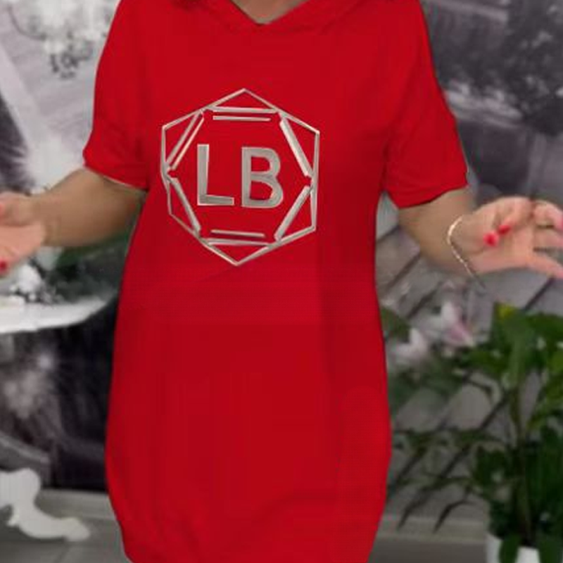 Didelis megztinis su raidžių spauda-LT