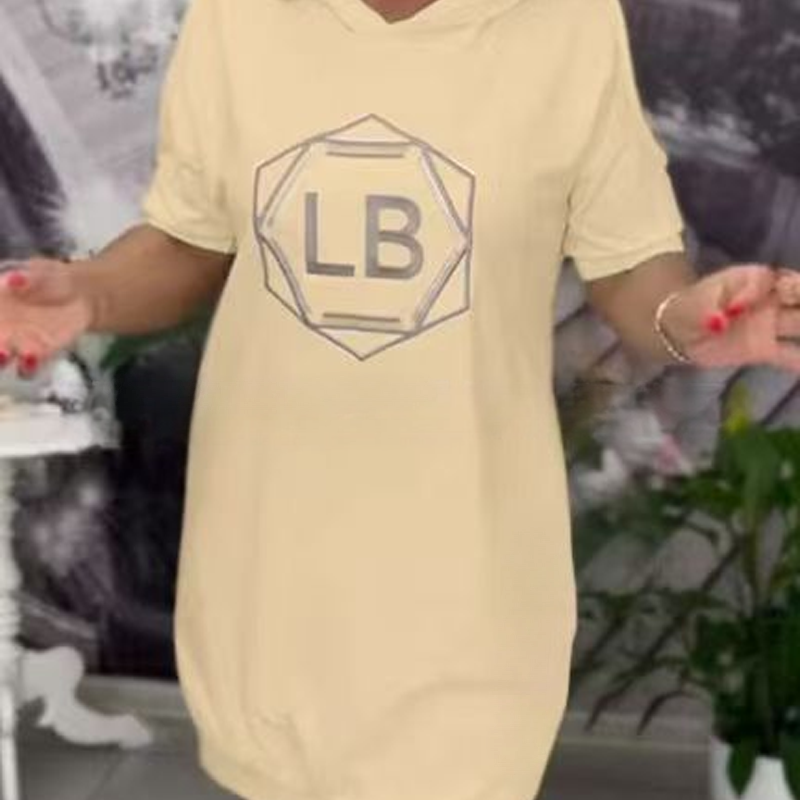 Didelis megztinis su raidžių spauda-LT