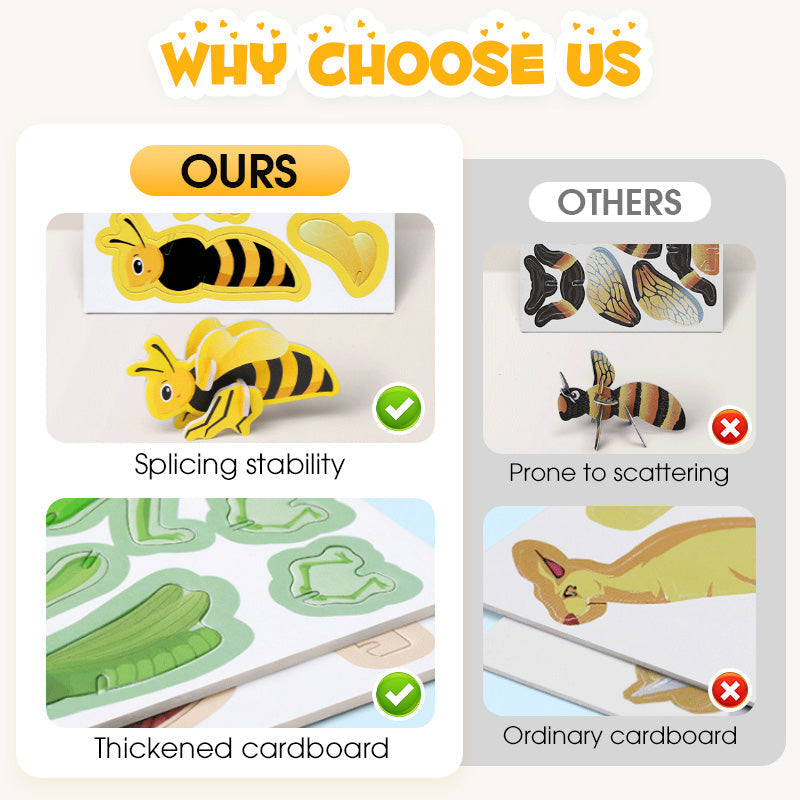 🎨3D izobraževalne uganke za otroke-SI