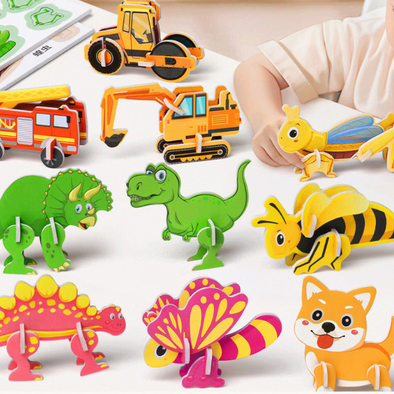 🎨3D izobraževalne uganke za otroke-SI