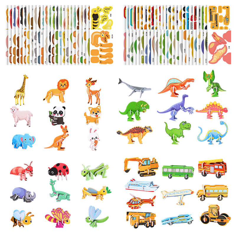 🎨3D izobraževalne uganke za otroke-SI