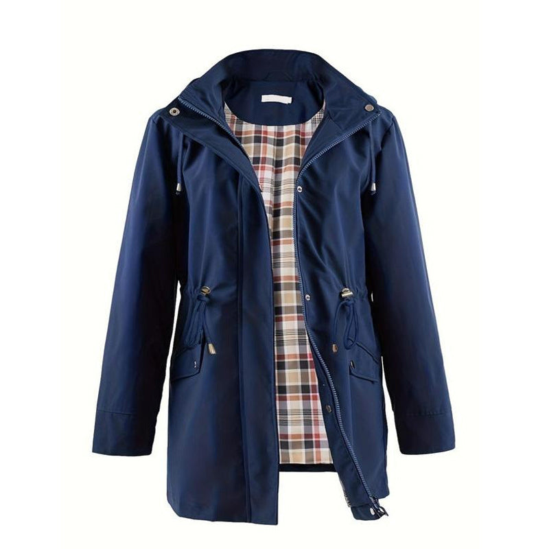 🧥50% popust🌧️💧 Preprosta, vodoodporna in vetrovno odporna jakna, vetrovno odporna jakna s kapuco🍃--SI