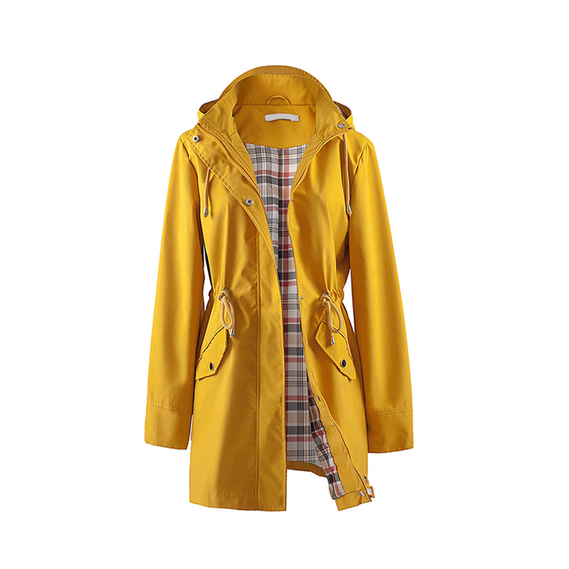 🧥50% popust🌧️💧 Preprosta, vodoodporna in vetrovno odporna jakna, vetrovno odporna jakna s kapuco🍃--SI