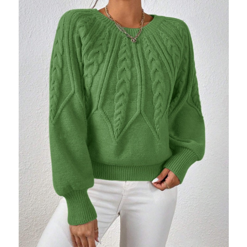 【S-2XL】✨Ženska ležerna pletena bluza z dolgimi rokavi-SI