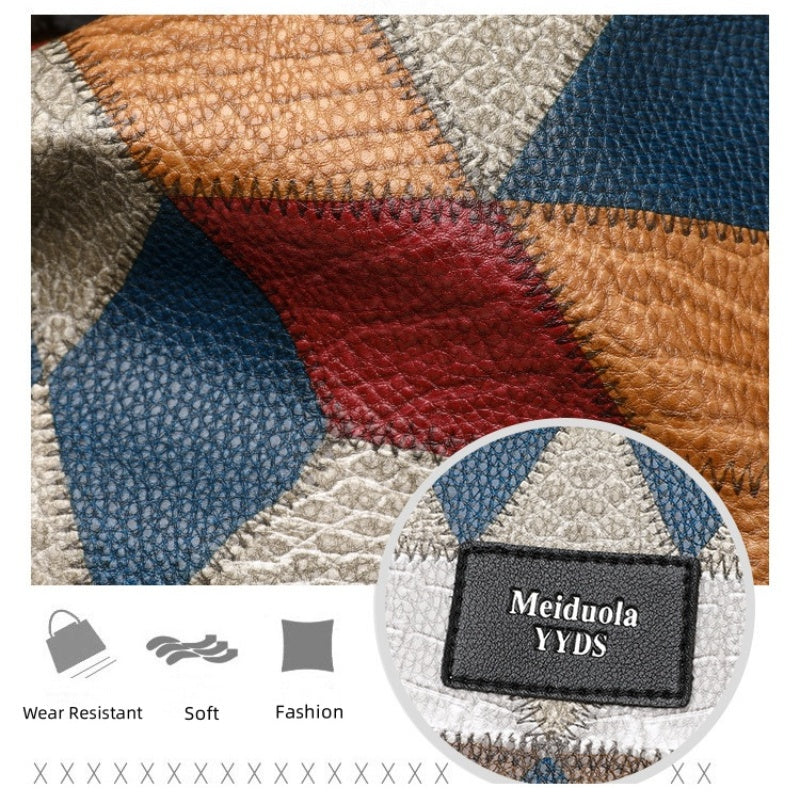 👜Velika prostornina vrečke z geometrijskim vzorcem-SI