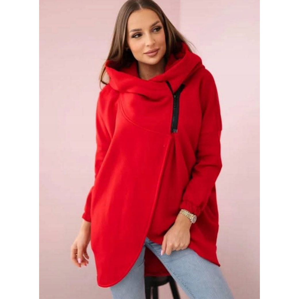 😍 (S-4XL) 🌼 Ženska prevelika debela jopa s kapuco-SI
