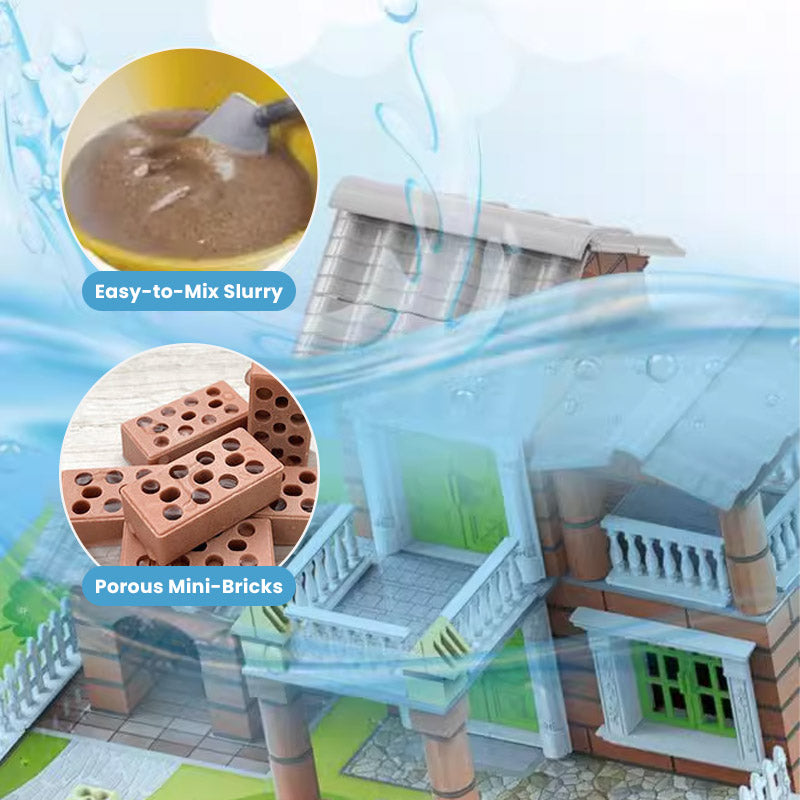 🏠Sestavljiv komplet za mini gradnjo stavb-SI