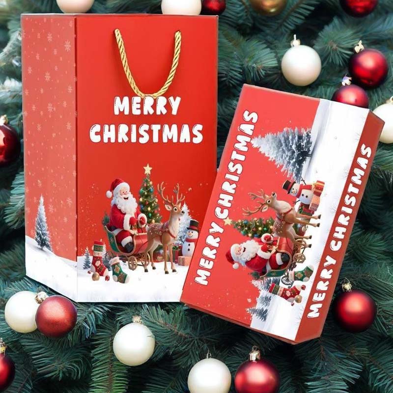 🎅 Edinstvena zložljiva božična darilna škatla🎄✨-SI