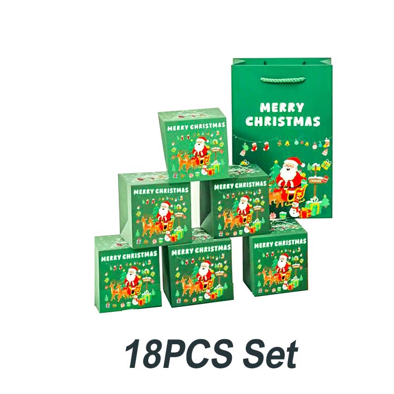 🎅 Edinstvena zložljiva božična darilna škatla🎄✨-SI