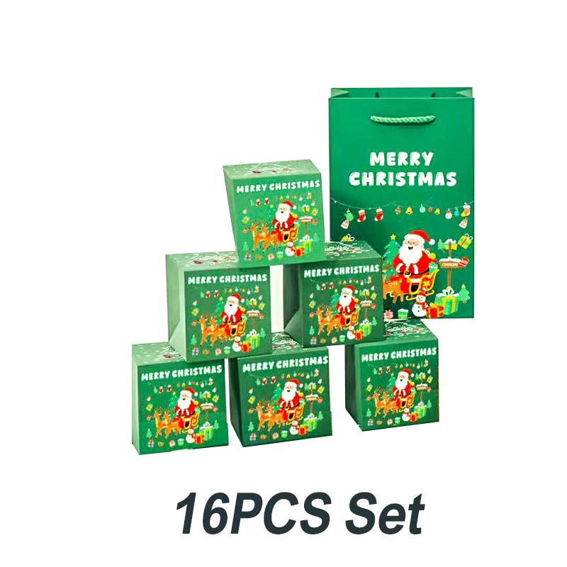 🎅 Edinstvena zložljiva božična darilna škatla🎄✨-SI