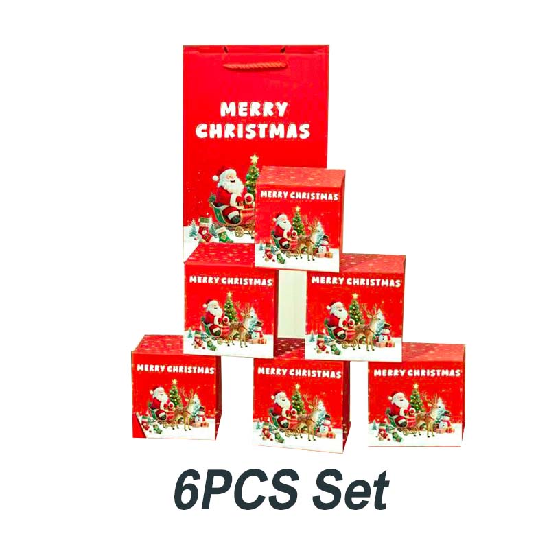 🎅 Edinstvena zložljiva božična darilna škatla🎄✨-SI