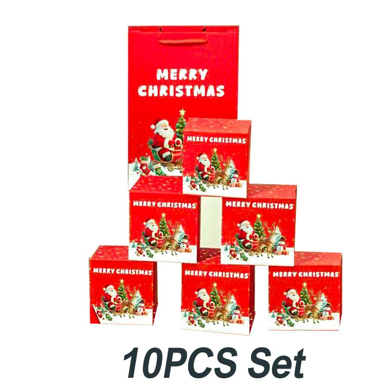 🎅 Edinstvena zložljiva božična darilna škatla🎄✨-SI