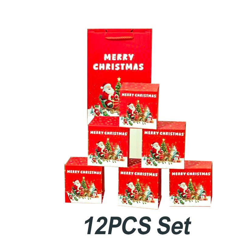 🎅 Edinstvena zložljiva božična darilna škatla🎄✨-SI