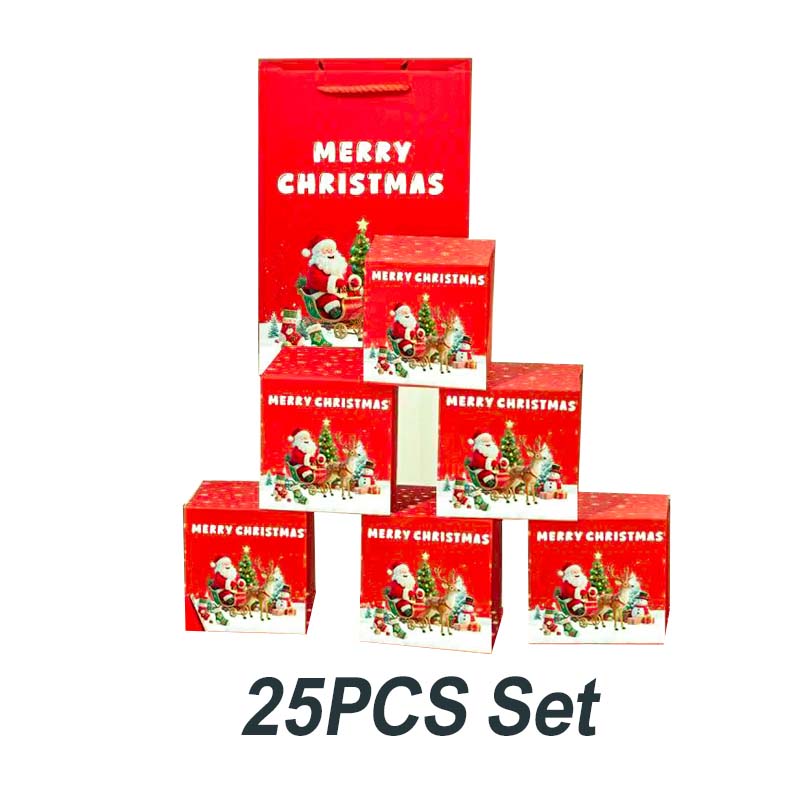 🎅 Edinstvena zložljiva božična darilna škatla🎄✨-SI