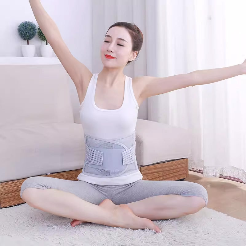 🔥 Nega ledvene hrbtenice 🎁 Ščitnik za pas iz termično stisnjene, zračne jeklene pločevine 💪-SI