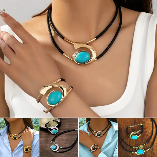 Κολιέ Vintage boho 📿-GR 