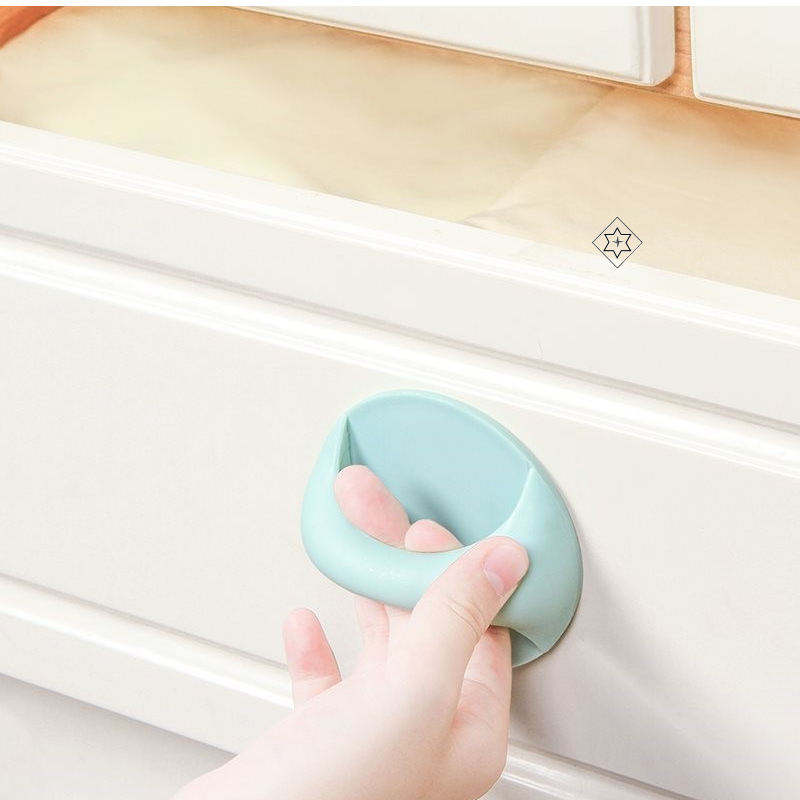 🏠Trpežni, samolepilni, okrogli ročaji za vrata❤️-SI