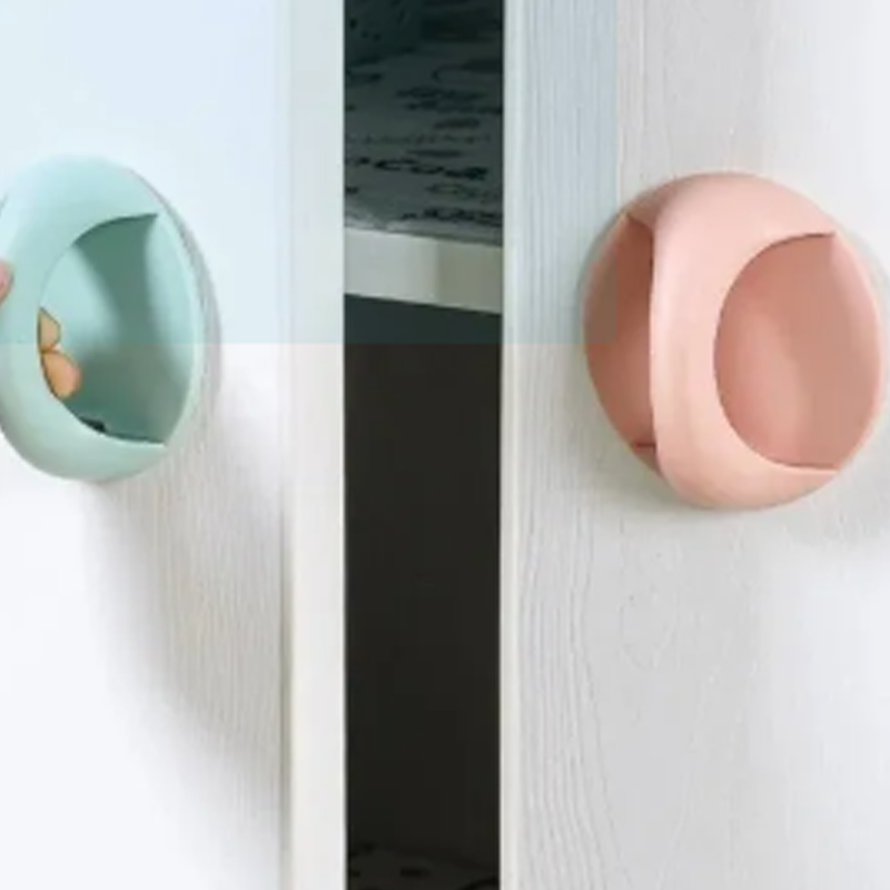 🏠Trpežni, samolepilni, okrogli ročaji za vrata❤️-SI