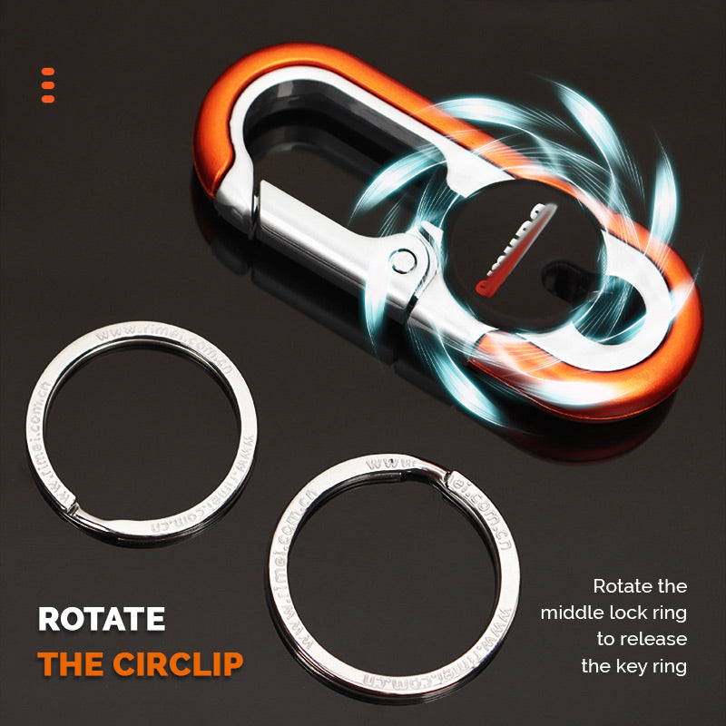 😎Kovinski obesek za ključe za avto-SI