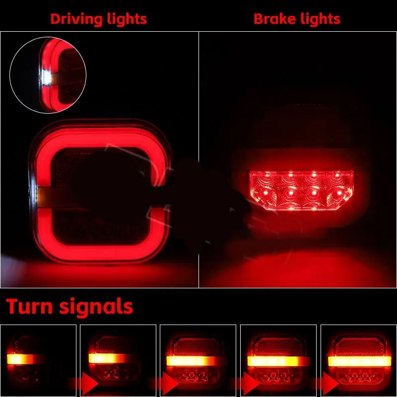 Par močnih zadnjih LED luči-SI