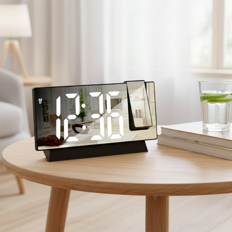 🔥Budilka z zrcalnim LED zaslonom-SI