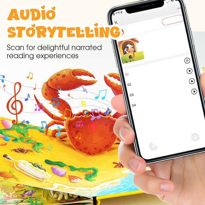 ✨【Otroška knjiga s 3D živalmi - interaktivni učni pripomoček za najmlajše】✨-SI