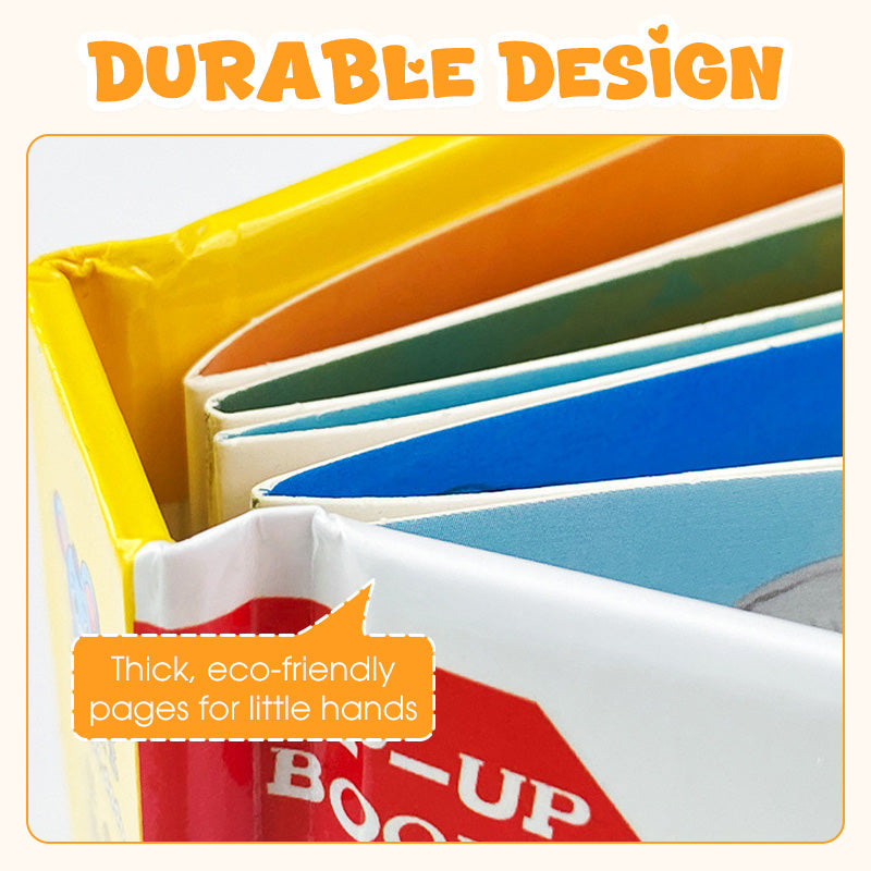 ✨【Otroška knjiga s 3D živalmi - interaktivni učni pripomoček za najmlajše】✨-SI