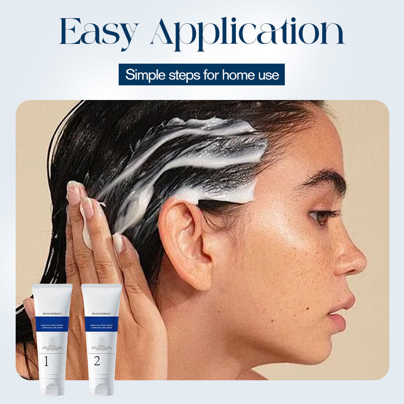 Komplet za ravnanje las z beljakovinami-SI