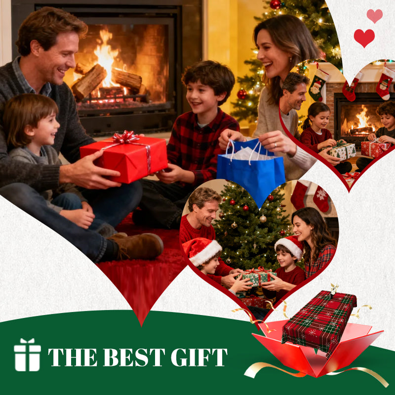 Eleganten prt z božičnim potiskom-SI