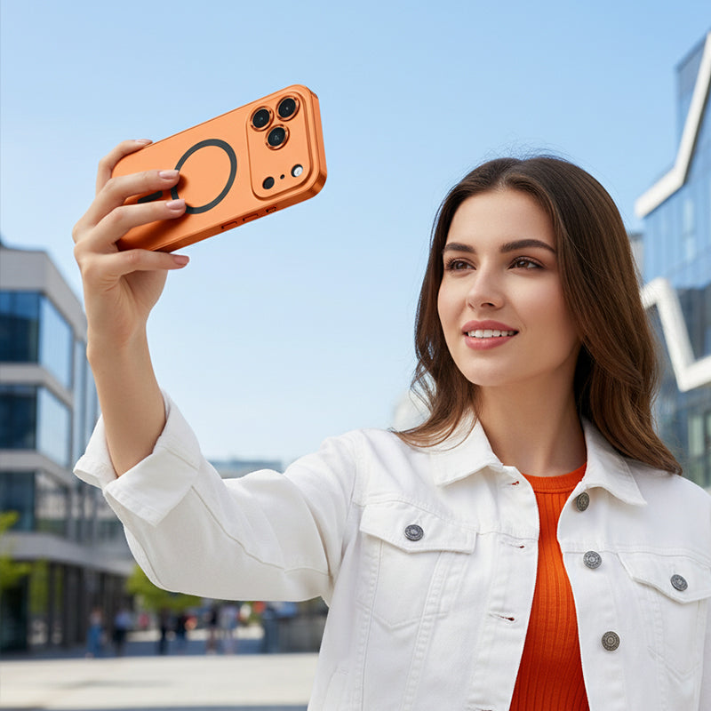 📱Magnetni kovinski ovitek za iPhone 17 / 17 Pro / 17 Pro Max-SI