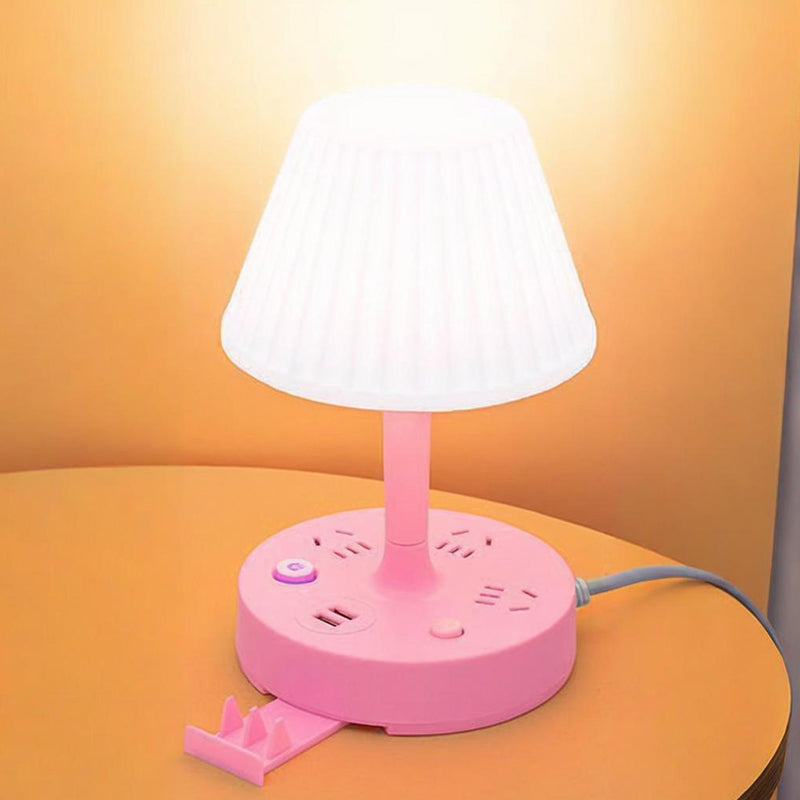 ✨✨Namizna svetilka z USB vhodom in omrežnim vtičem-SI