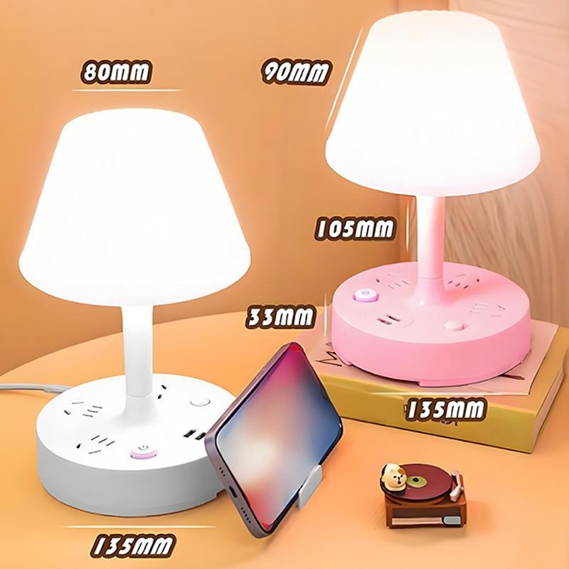 ✨✨Namizna svetilka z USB vhodom in omrežnim vtičem-SI