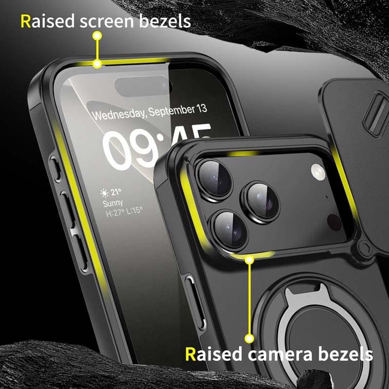 🔥Magnetni ovitek za telefon s stojalom za iPhone✨-SI